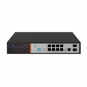 Extralink VICTOR | PoE Switch | 8x Gigabit PoE