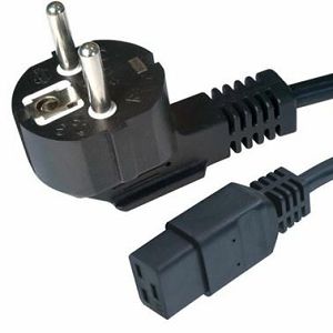 Gembird Power cord (C19), 1,8m