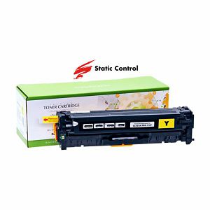 Toner Static Control HP Canon CC532A Yellow