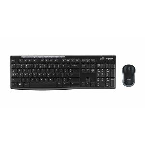 Logitech MK270, Keyboard Mouse, Wireless, HR