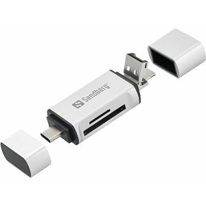 Sandberg Card Reader USB-C USB MicroUSB