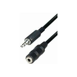 Transmedia Connecting Cable 3,5mm plug-jack 1m