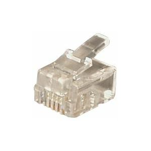 Transmedia RJ12 Plug Western 6 6 plug