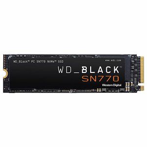 Western Digital 2 TB M.2 SSD, Black SN770 Gen. 4x4